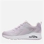 SKECHERS Girls Uno Skech-Air Trainers Light Pink