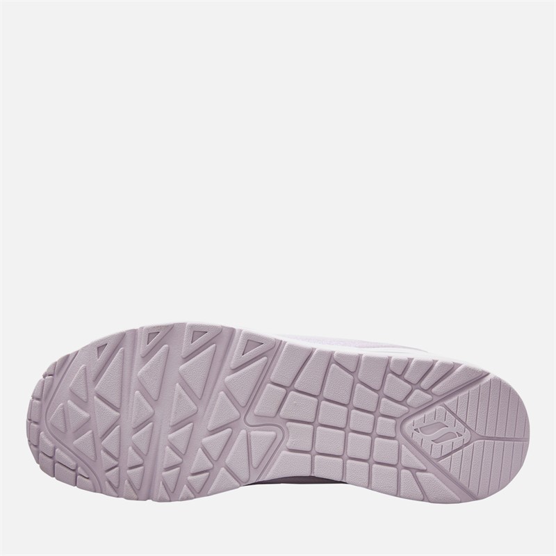 SKECHERS Girls Uno Skech-Air Trainers Light Pink