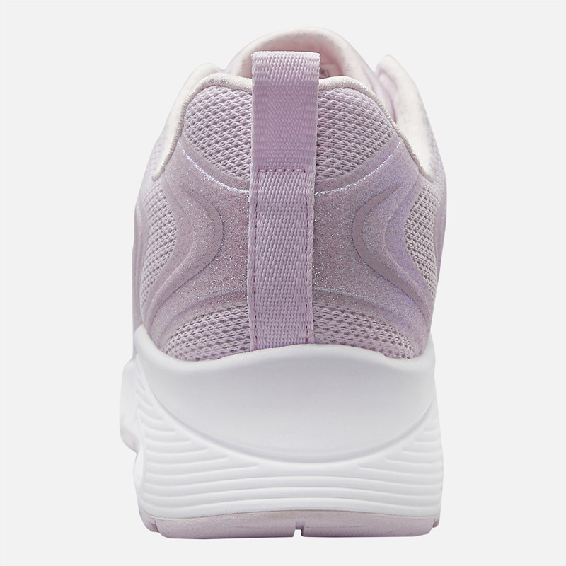 SKECHERS Girls Uno Skech-Air Trainers Light Pink