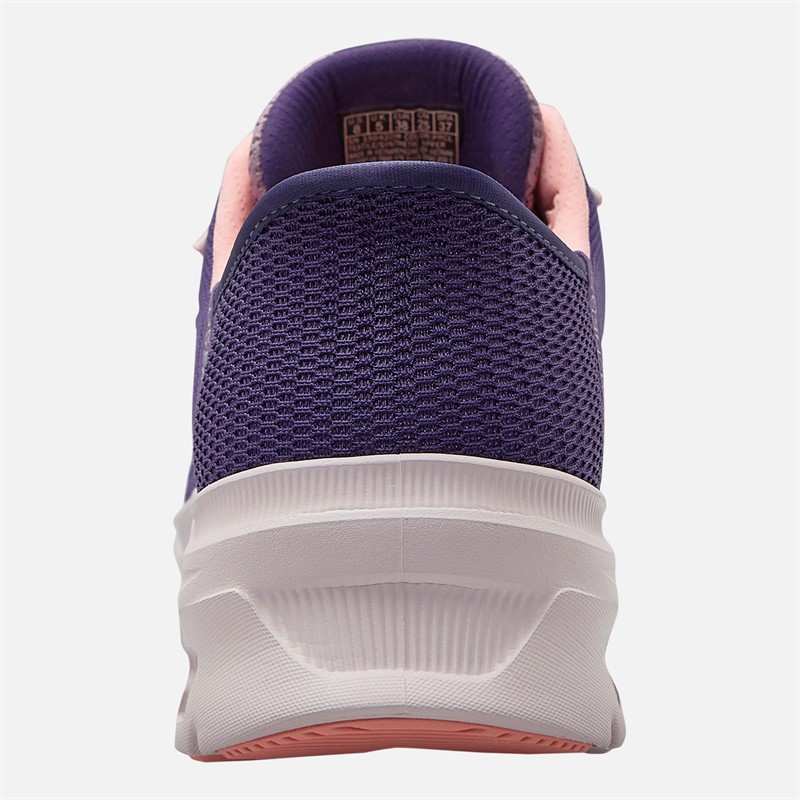 SKECHERS Womens Slip-Ins Glide Step Pro Trainers Purple/Coral