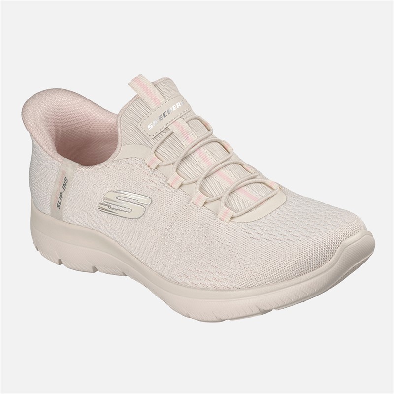 SKECHERS Summits Dream Chaser Slip-In sneakersy dla niej kolor Natural