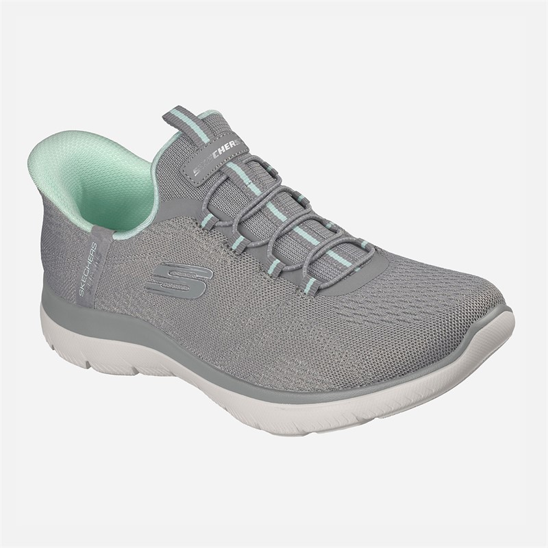 SKECHERS Dame Summits Slip-Ins Dream Chaser Sneakers Gray