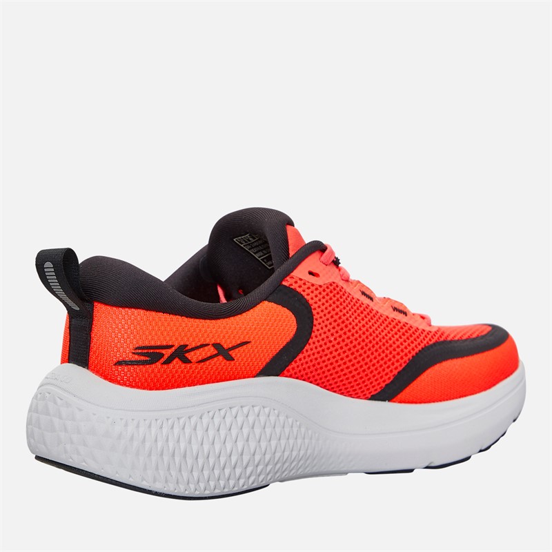 SKECHERS Mens Go Run Supersonic Neutral Running Shoes Trainers Red/Black
