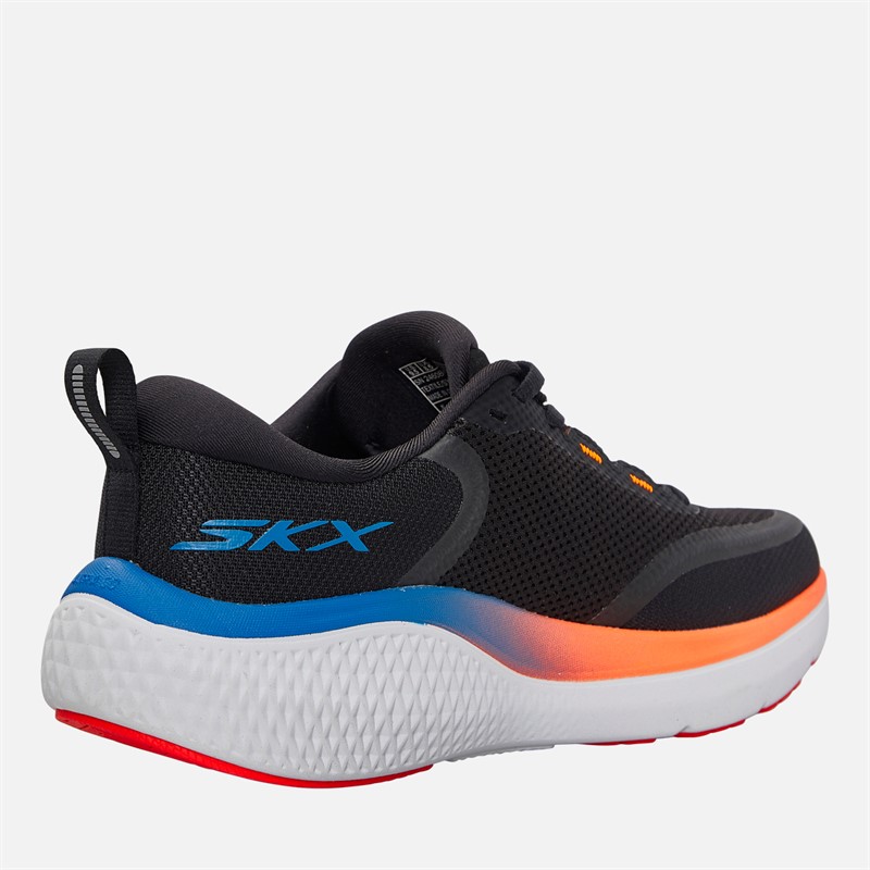 SKECHERS Mens Go Run Supersonic Neutral Running Shoes Trainers Black/Multi