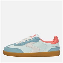 SKECHERS Girls Hotshot Little Kickoff Trainers Light Blue/Multi