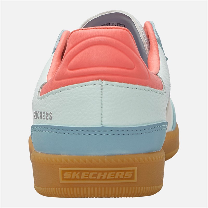 SKECHERS Girls Hotshot Little Kickoff Trainers Light Blue/Multi