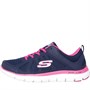 SKECHERS Baskets Flex Appeal 2.0 Femme Bleu Marine