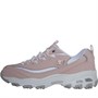 SKECHERS Junior D'Lites Biggest Fan Trainers Pink