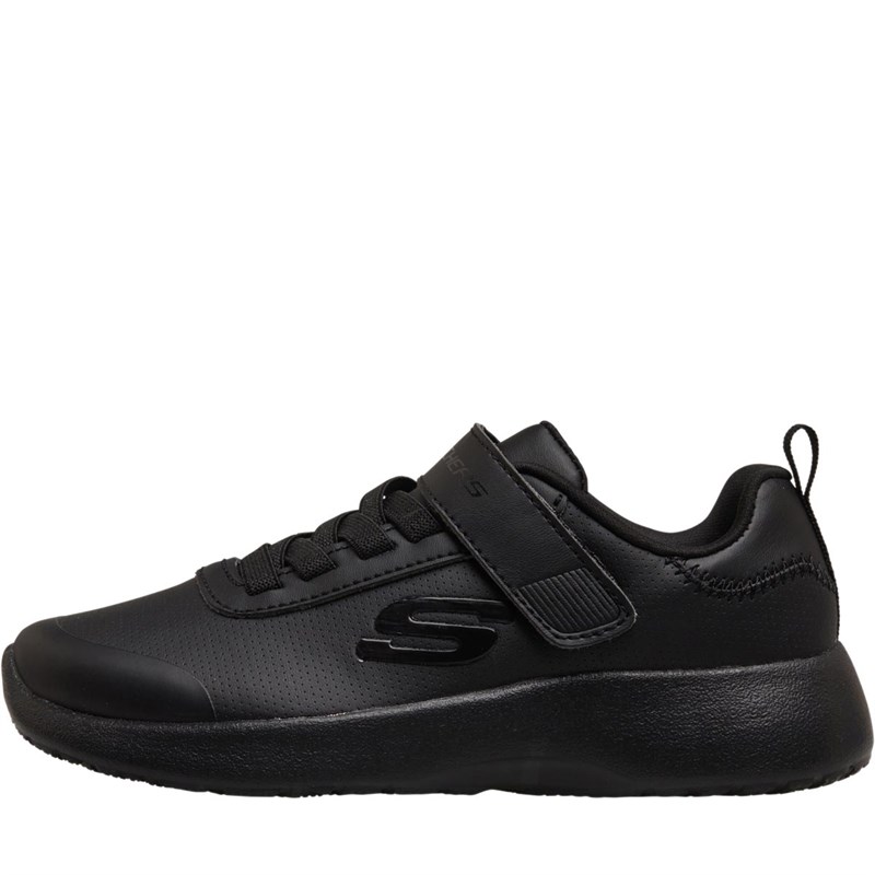 Black skechers shop for boys