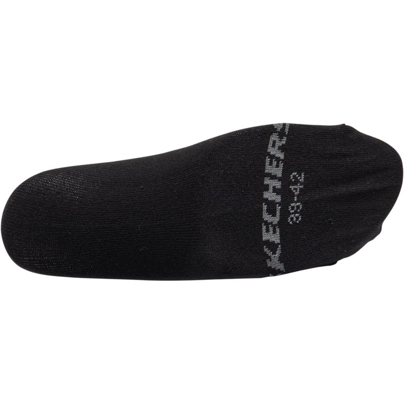 Buy SKECHERS Womens Eight Pack Basic Sneaker Socks Black