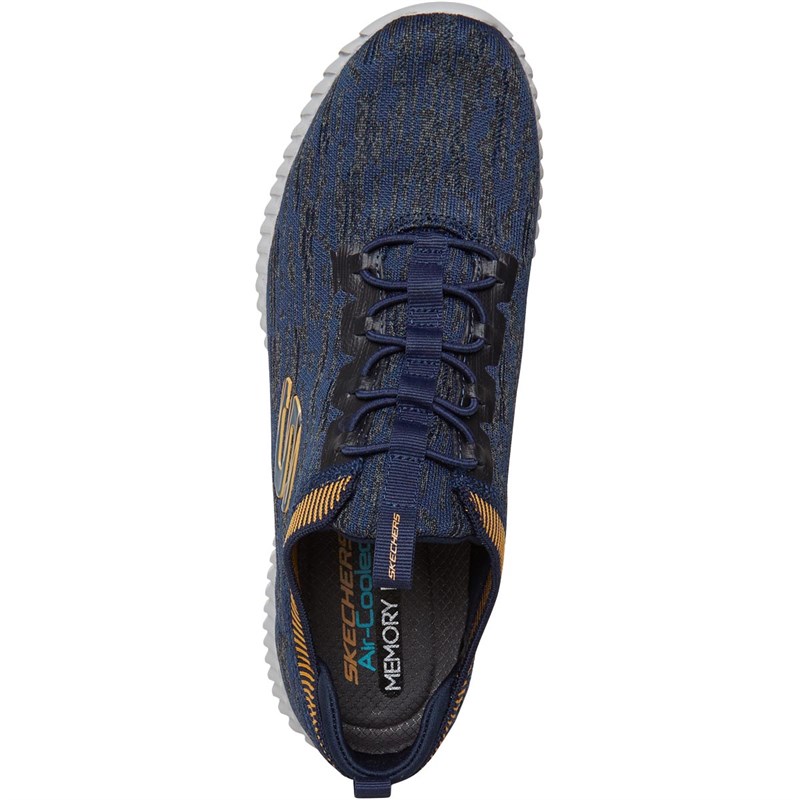 skechers elite flex hartnell navy
