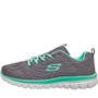 SKECHERS Damen Sneakers Grau