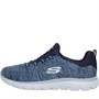 SKECHERS Baskets Summits Quick Getaway Femme Bleu