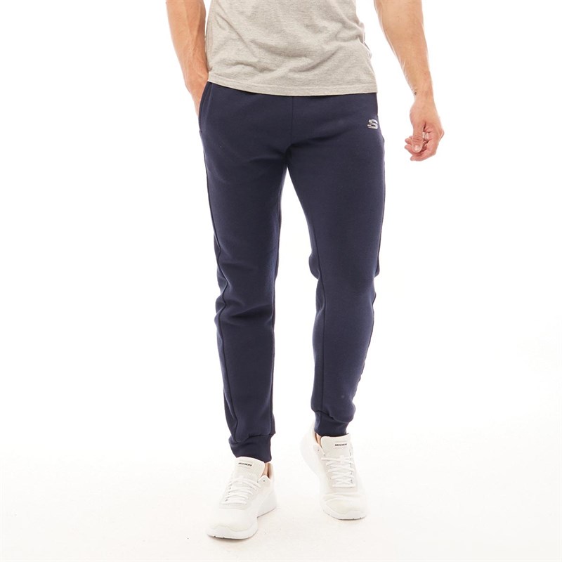 Buy SKECHERS Mens Pace Performance Panel Fleece Sweat Pants Navy