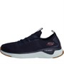 SKECHERS Mens Solar Fuse Trainers Navy/Red