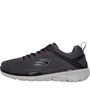 SKECHERS Mens Equalizer 3.0 Trainers Charcoal/Black
