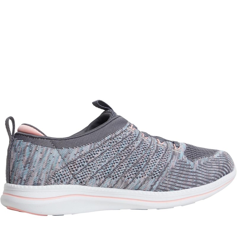 Buy SKECHERS Womens City Pro Busy Me Grey/Pink