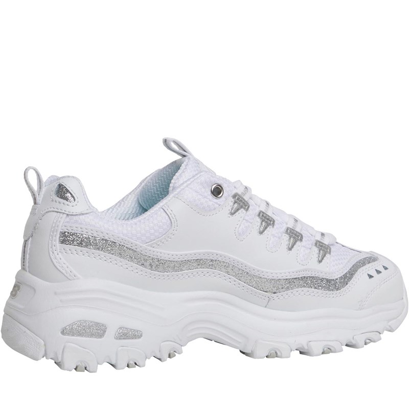 skechers sneakers dames wit