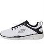SKECHERS Mens Equalizer 3.0 Trainers White/Black