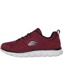 SKECHERS Baskets Track Scloric Homme Rouge