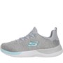 SKECHERS Dames Dynamight Break-Through Sneakers Grijs