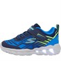 SKECHERS Baskets Infant S Lights Magna-Lights Bozler Garçon Bleu