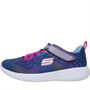 SKECHERS Baskets Go Run 600 Shimmer Speeded Bleu Marine
