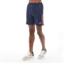 SKECHERS Mens Orion Stripes Sports Shorts Blue