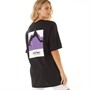 Penfield Womens Mountain Oversized T-Shirt Black
