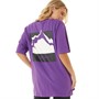 Penfield Womens Mountain Oversized T-Shirt Pansy