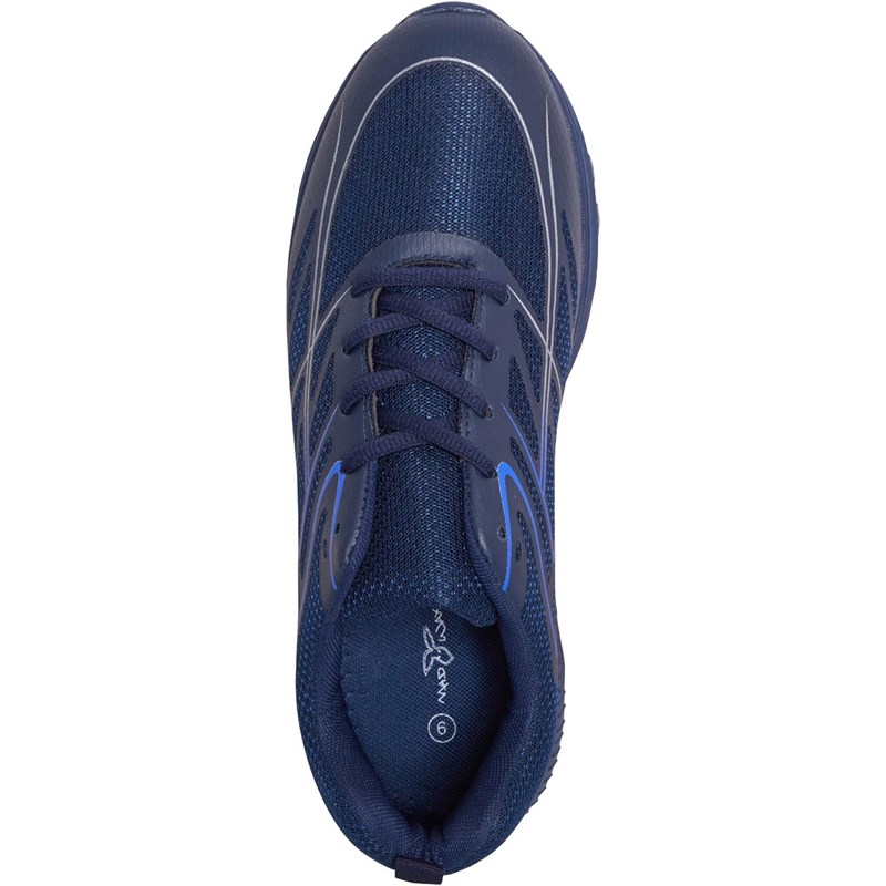 Mad Wax Mens Trainers Navy