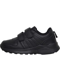 Mad Wax Junior Boys Velcro Trainers Black