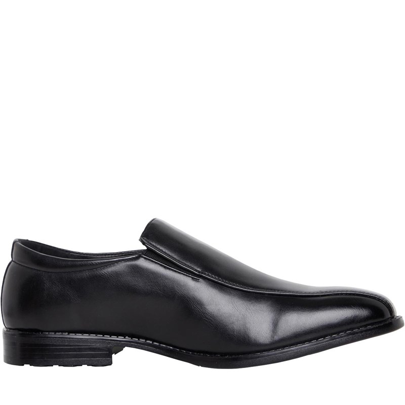 Mad Wax Mens Slip On Shoes Black