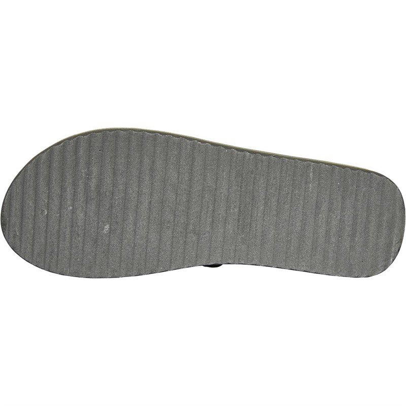 Mad Wax Mens Flip Flops Grey