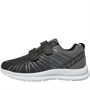 Mad Wax Junior Boys Velcro Trainers Black/Grey