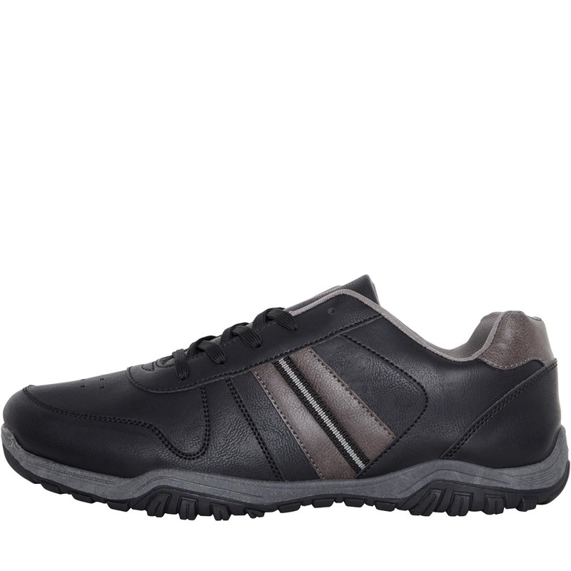 Mad Wax Mens Casual Shoes Black