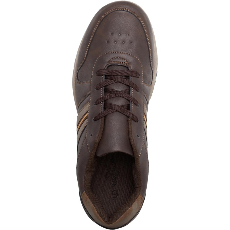 Mad Wax Mens Casual Shoes Brown