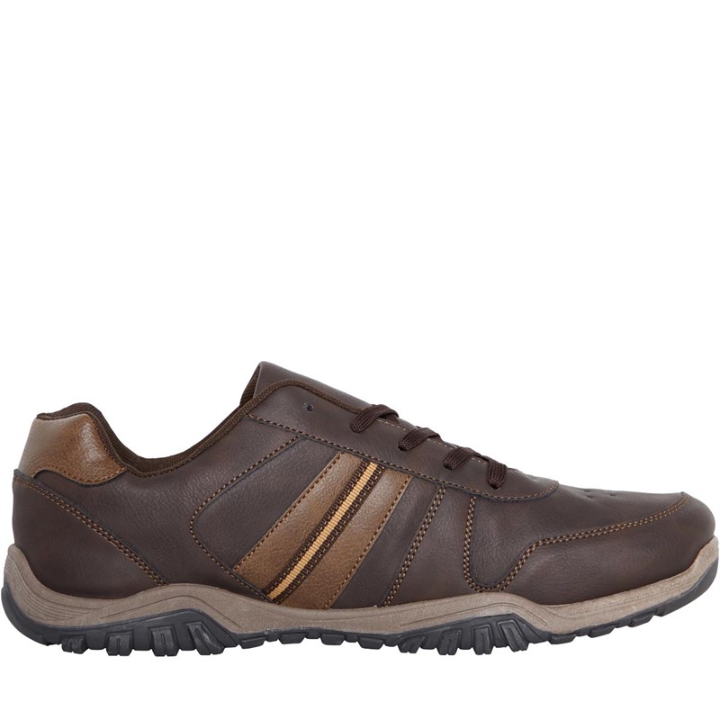 Mad Wax Mens Casual Shoes Brown