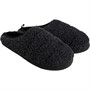 Mad Wax Mens Sherpa Mule Slippers Charcoal