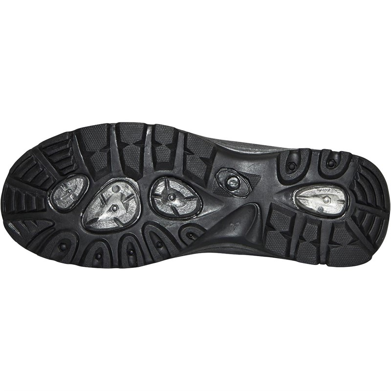 Mad Wax Mens Hiker Boots Black/Grey