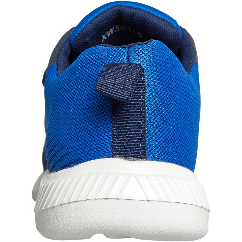 Mad Wax Junior Boys Velcro Trainers Royal/Navy