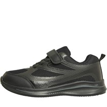 Mad Wax Kids Trainers Black Mono