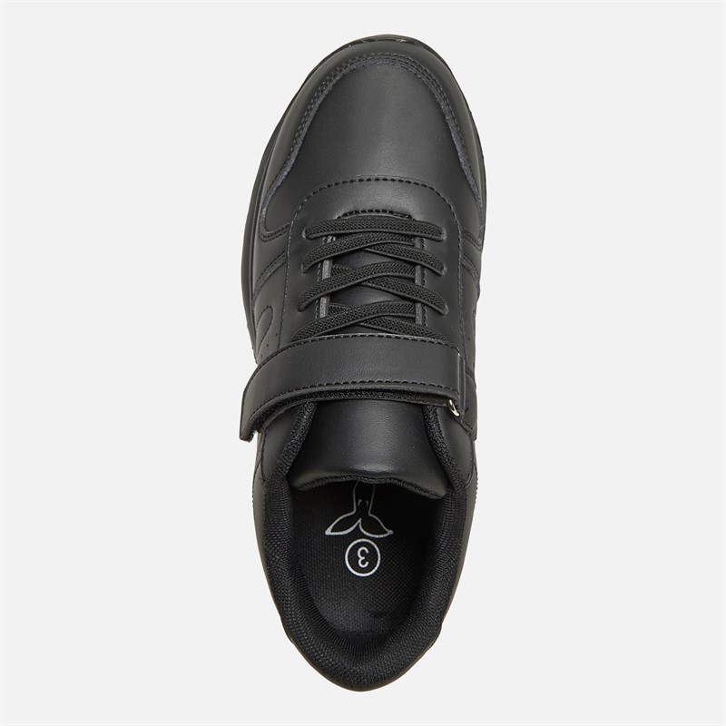 Mad Wax Junior Boys Aiden Trainers Black