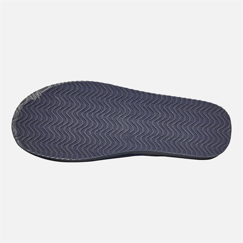 Mad Wax Mens Kinross Mule Slippers Navy