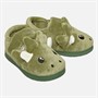 Mad Wax Boys Dinosaur Touch Fastening Slippers Green