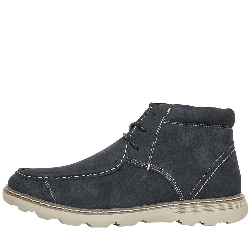 Buy Mad Wax Mens Apron Front Boots Dark Charcoal