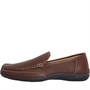 Mad Wax Mocassin Driving Homme Marron Foncé