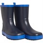 Mad Wax Bottes en Caoutchouc Wellington Garçon Bleu Marine