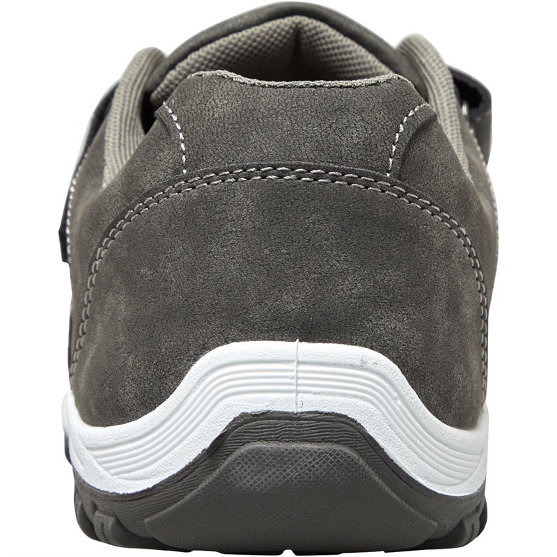 Mad Wax Mens Velcro Casual Shoes Grey