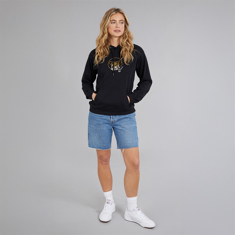 Roxy Womens Surf Stoked Terry Hoodie Anthracite